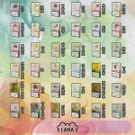 【36種口味任選】LANA替換型發光彈 通用一代電子煙主機 一盒3枚入
